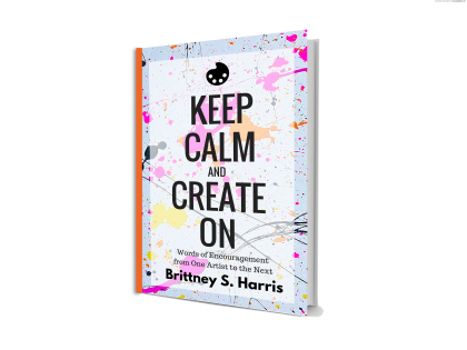 Keep Calm And Create On Cover PNG